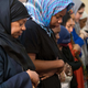 Muslim women pray inside the Masjid Muhammad, the nation’s mosque, in Washington, D.C., on Nov. 18, 2016, after a press conference on the aftermath of the presidential election and rising hate crimes.
JIM WATSON/AFP/Getty Images